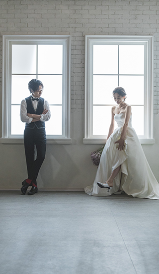 【東京】[洋装]スタジオフォト | フォトウェディング・結婚写真の『SWITCH』