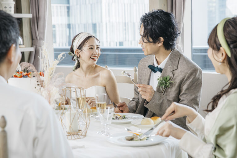 家族と心温まるフォト結婚式