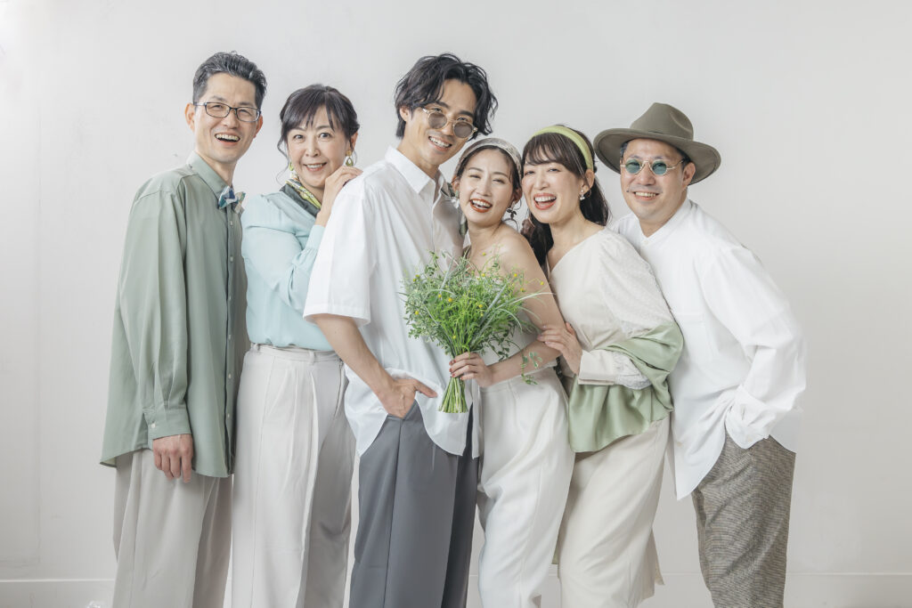 家族と心温まるフォト結婚式