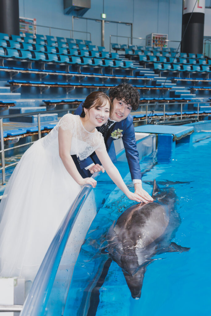 【洋装】幻想的な水族館フォトをご家族の皆様と☆