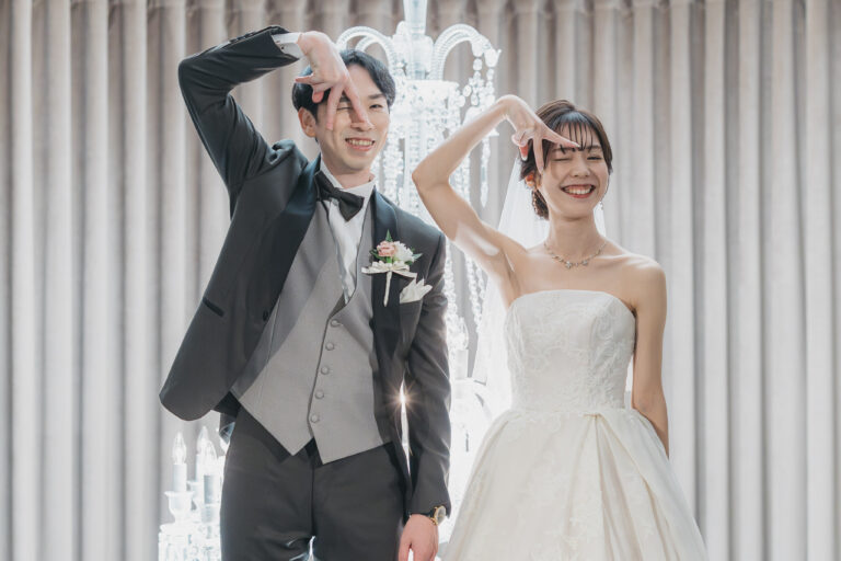 指輪とプロポーズシーンも。おふたりだけのフォトウェディング