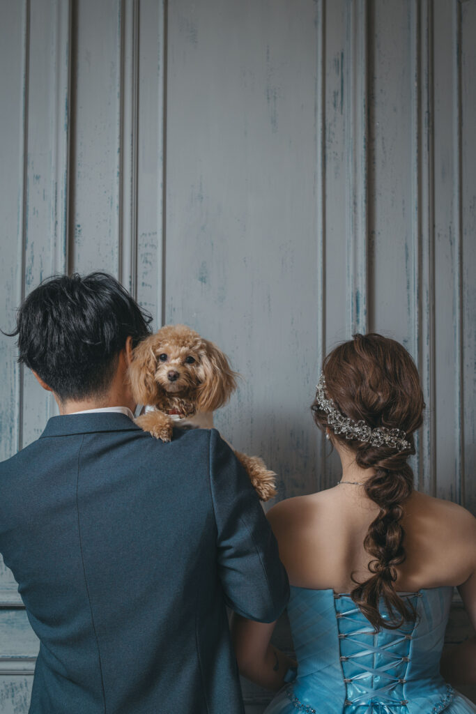 愛犬と一緒に＊3着で楽しむ後撮りフォト