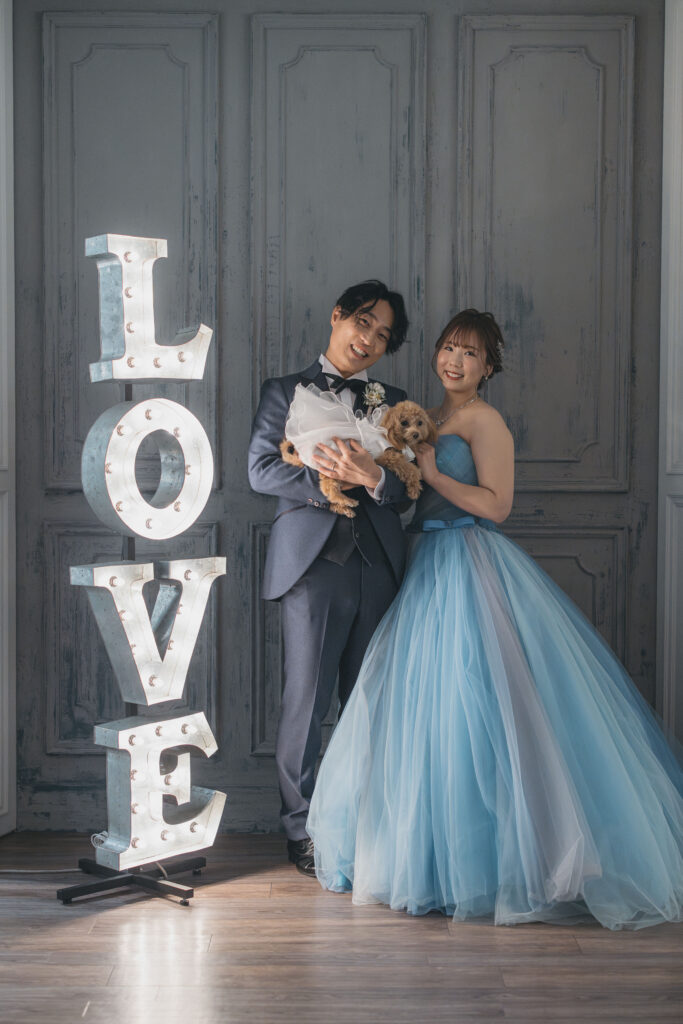 愛犬と一緒に＊3着で楽しむ後撮りフォト
