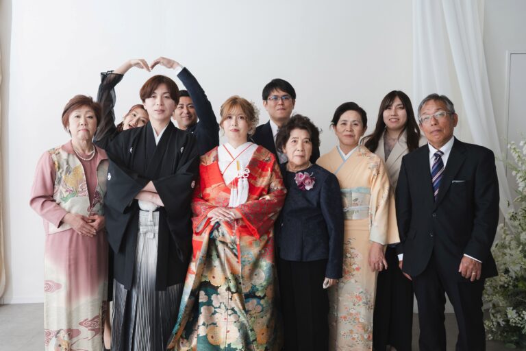 【洋装×和装】思い出に残る、楽しいひととき♪