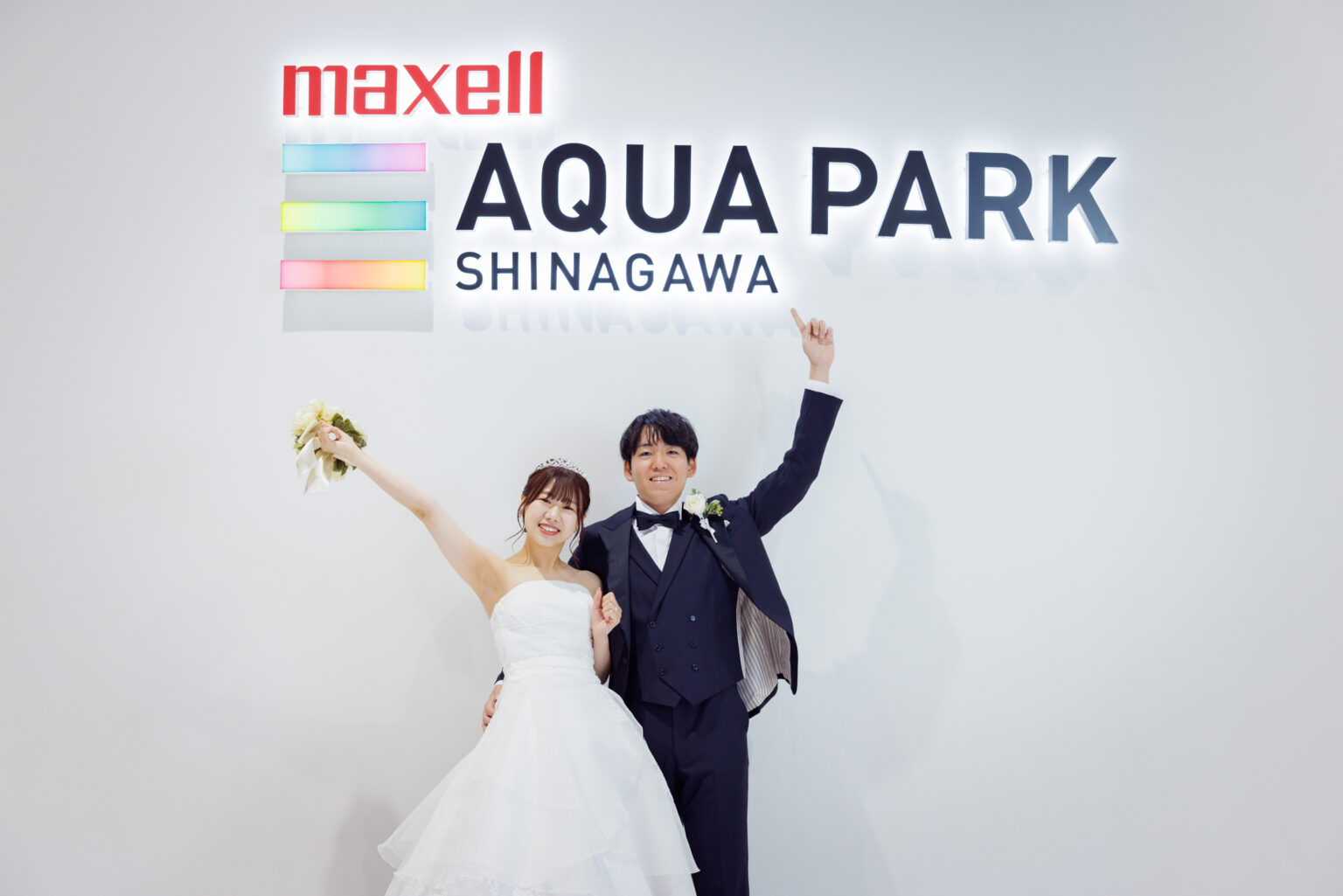【洋装】最高の笑顔で水族館フォト♪