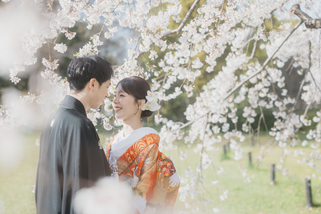 桜に包まれて ― 和装で楽しむ春のひととき