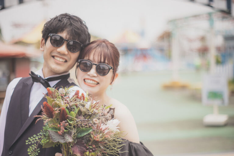 大人の遊園地フォトウエディング