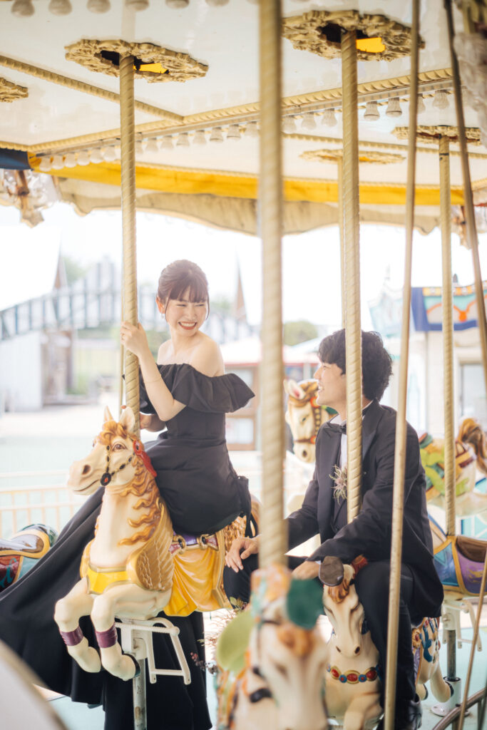 大人の遊園地フォトウエディング