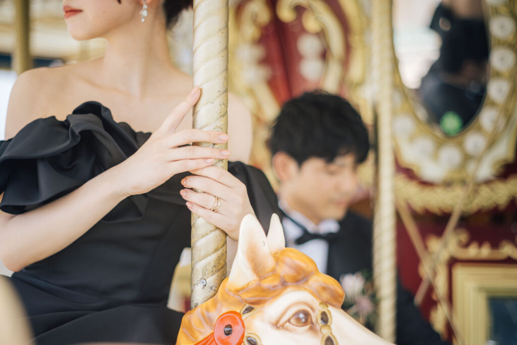 大人の遊園地フォトウエディング