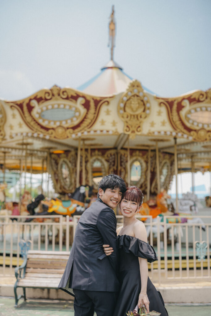 大人の遊園地フォトウエディング