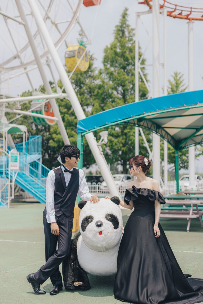 大人の遊園地フォトウエディング