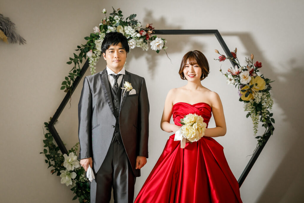 【洋装】色鮮やかなカラードレスで♪