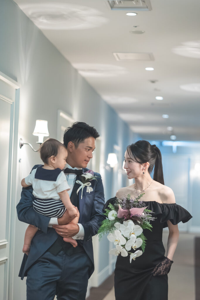 家族３人で叶えた、笑顔と感動のフォトウエディング