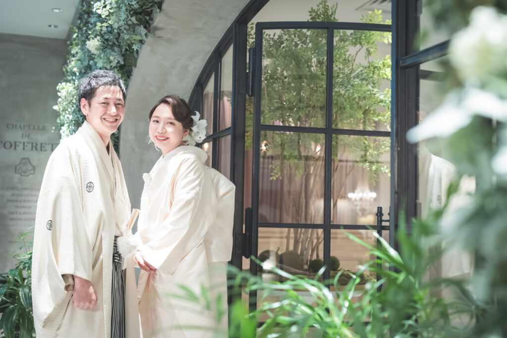 家族とわんこと和装W