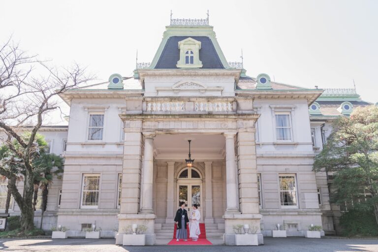 ロケーション　貴賓館・日本庭園