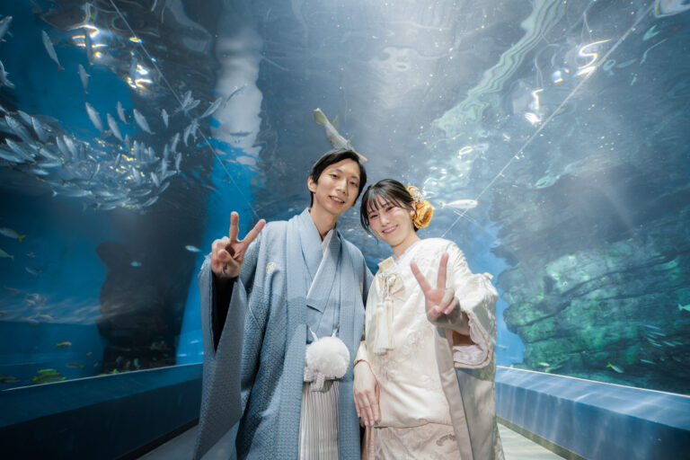 【和装】揺らめく世界で和装フォト☆