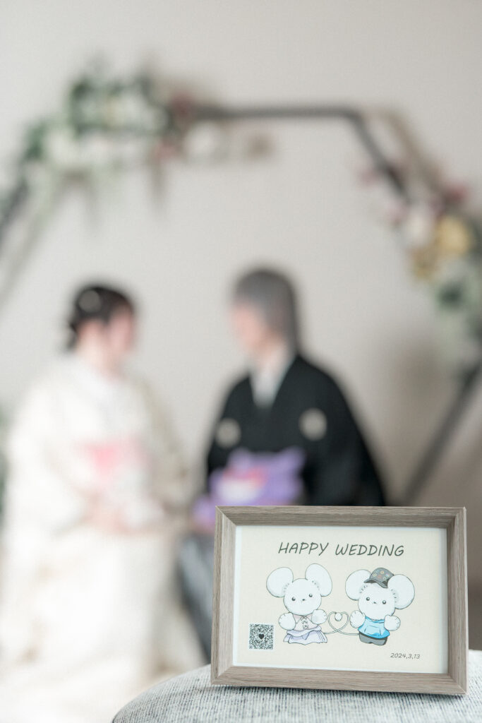 【洋装×和装】おふたりのこだわりフォトウェディング☆