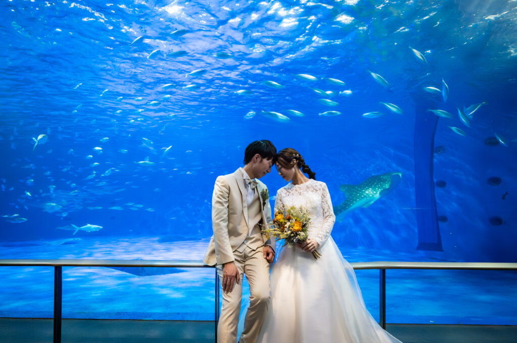 いおワールドかごしま水族館でロケーション撮影☆