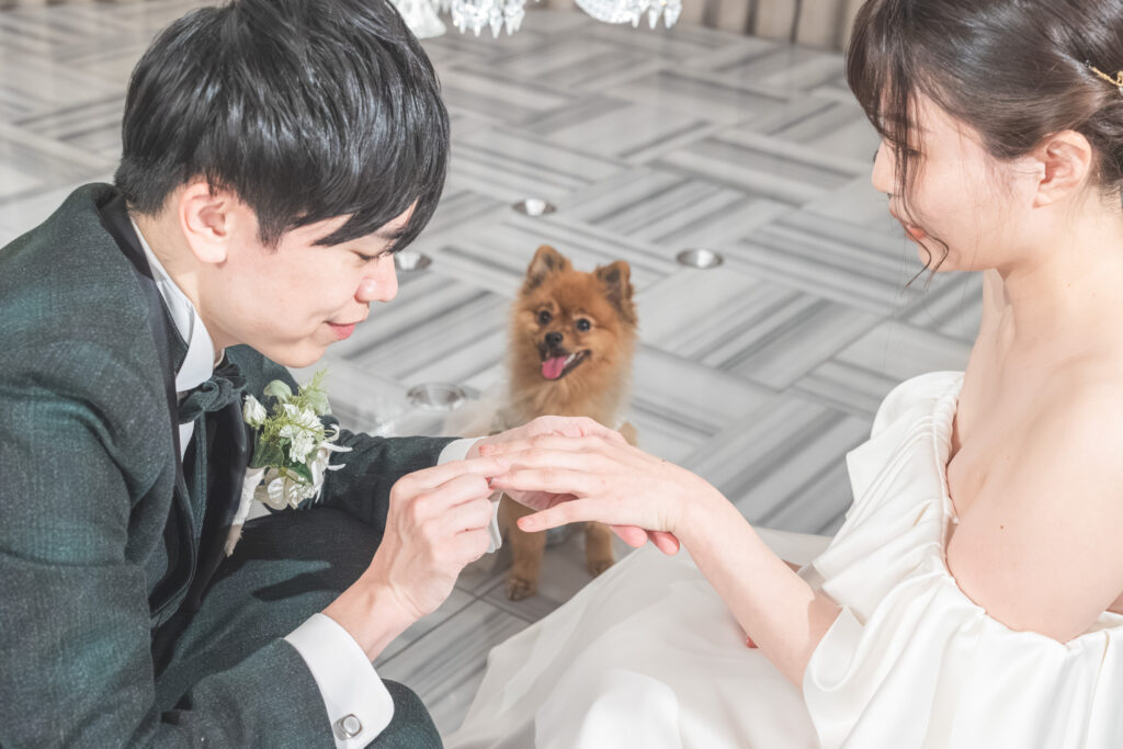 「わんことお子様と一緒に♡家族みんなで楽しむフォトウエディング」