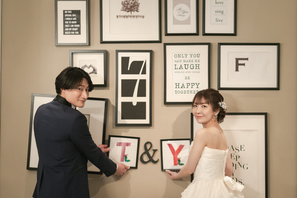 スタジオ&チャペルでたっぷり撮影