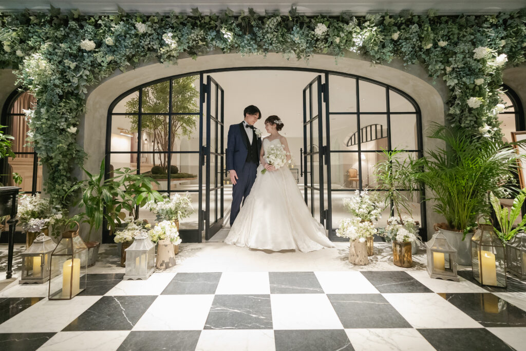 スタジオ&チャペルでたっぷり撮影