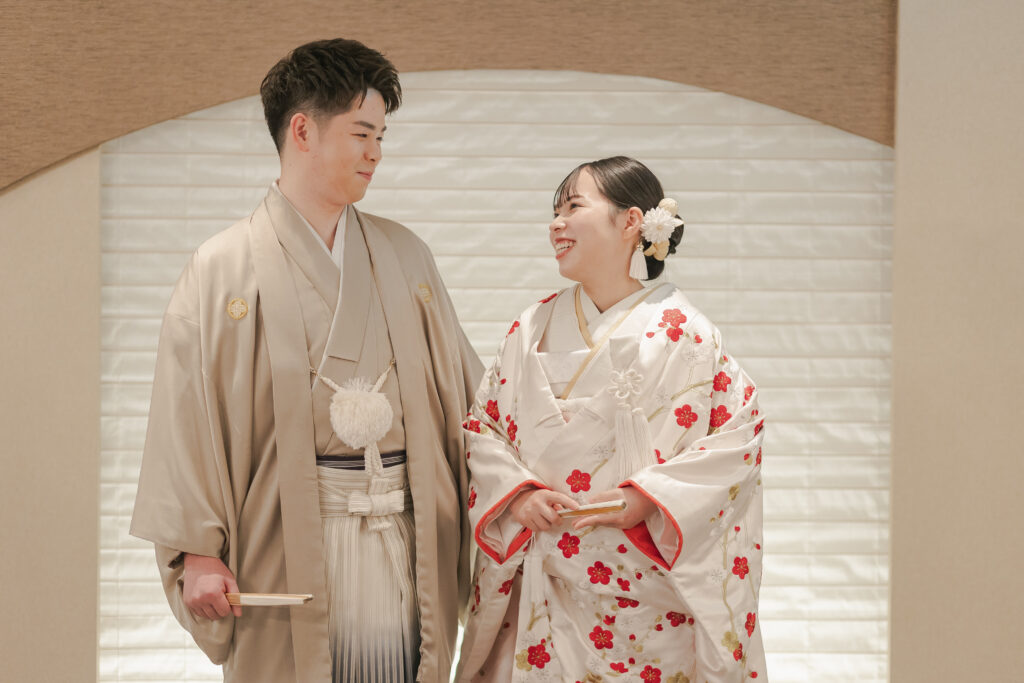 和装&ドレス２着スタジオ撮影