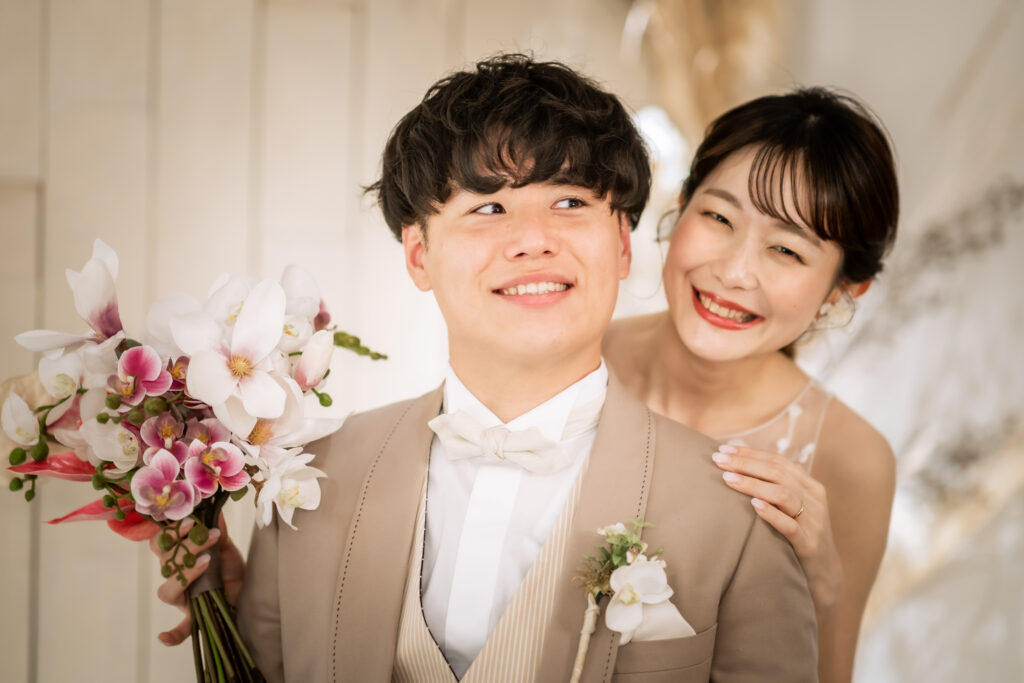 おふたりらしい自然体フォト