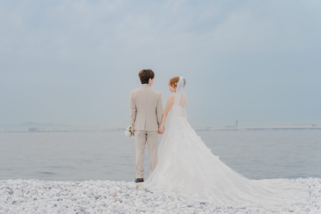 海風に包まれて、ふたりらしく