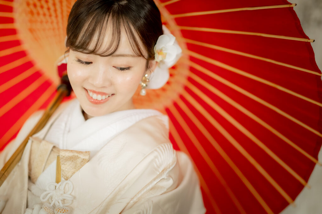 おふたりらしい笑顔と、家族と過ごす和装フォト